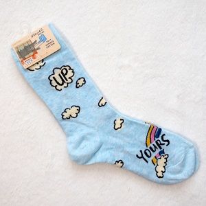 Blue Q Women’s Crew Socks - Up Yours